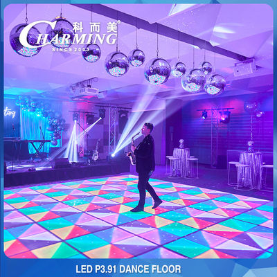 SMD1921 Outdoor RGB LED Dance Floor Многоцелевой P3.91 Interactive
