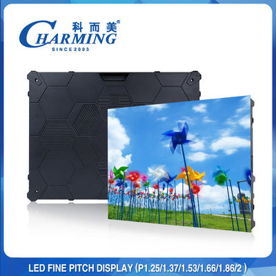 Цвет 4K экрана СИД P1.25 P1.53 P1.86 P2 P2.5 крытый 640x480mm алюминиевый полный
