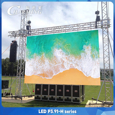 3840hz Full Color Led Video Wall HD P3.91 Большие наружные светодиодные экраны