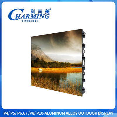 P4 Внешний IP65 Sxey Video Led Display Screen Алюминиевая сплавная шкатулка