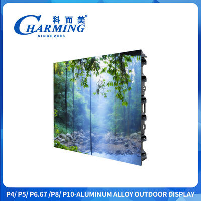 P4 CE RGBColor Outdoor Led HD Display Screen IP65 Левое и правое соединение с выходом воздуха