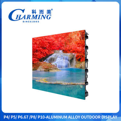 SMD2525 Кинетический светодиодный экран P4 Street Mounted 960x960mm Led Display Screen с 100000 часами службы