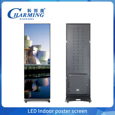 Дисплей с высоким освежением 4K с светодиодным стендом P1.86 P2 P2.5 Indoor Panel Player LED Screen Poster Display для торгового центра