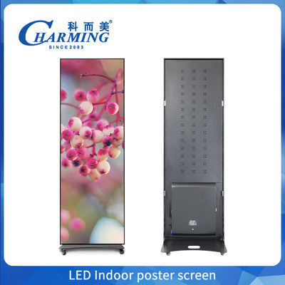 HD LED Внутренний полноцветный плакат LED дисплей P1.86 P2 P2.5 P3 На полу стоящий цифровой экран Плакат экран
