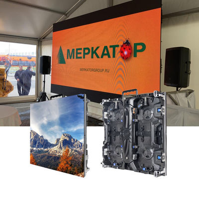 Высокая частота обновления, яркие цвета P2.976 LED OutdoorScreen для баскетбольного корта, ресторана, выставки