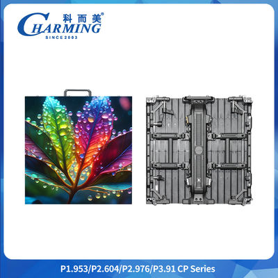 500*500/1000*84 мм Гибкая изогнутая коробка из алюминиевого сплава SMD1921 140° Большой угол обзора Внутренний и наружный арендный видеоэкран