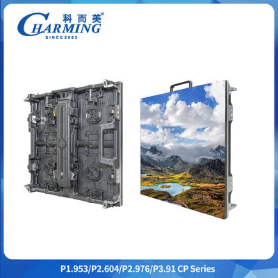 P2.9mm Full Color Led Panel Indoor Curved Backdrop Aluminum Cabinet Led Screen Display для рекламы