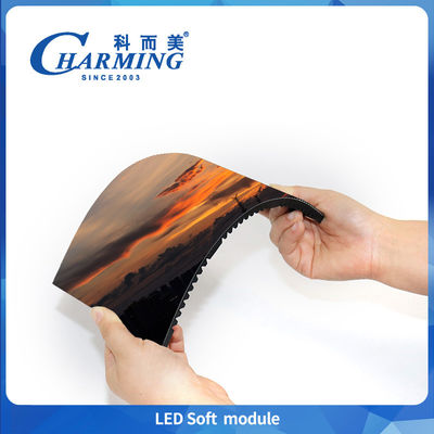 Custom Front Maintenance Magnetic Flexible Soft Led Module Panel P1.86 P2 P2.5 HD Силиндровый светодиодный экран для творческого отображения