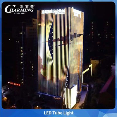 2025 Горячая продажа Продукт LED LIGHT-U20 1000*20MM IP65 RDM Для наружных зданий Оформление наружных стен