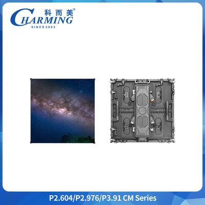 P3.91 Наружный рекламный светодиодный экран IP65 водонепроницаемый светодиодный дисплей 500x500 мм SMD1921 Сливка из алюминия