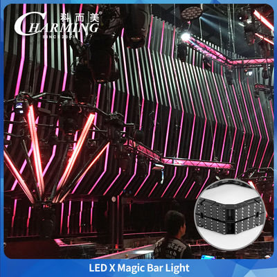 Легко разбирается и собирается в разные длины. Очаровательный продукт LED X Magic Bar. Модульный дизайн. Очаровательный продукт LED X Magic Bar. RGB LED пиксельная полоса для развлекательных мероприятий.