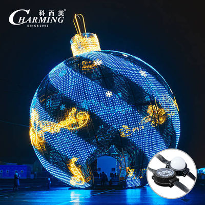 CM-40C Высокояркий пиксельный свет φ40x15.2mm RGB IP66 PC Shell Идеально подходит для Billboard & Bridge Lighting