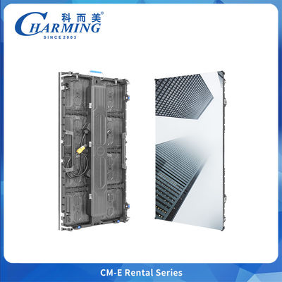 Светодиодный экран CM-E серии P3.91 для улицы с бесшовным соединением и интеграцией шнура питания для аренды оборудования для вечеринок