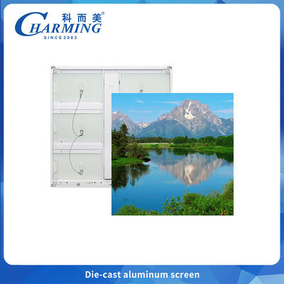 P6.66 Прокат наружного светодиодного дисплея с дуговой сцепкой и высокой яркостью свыше 6000 Cd/m2