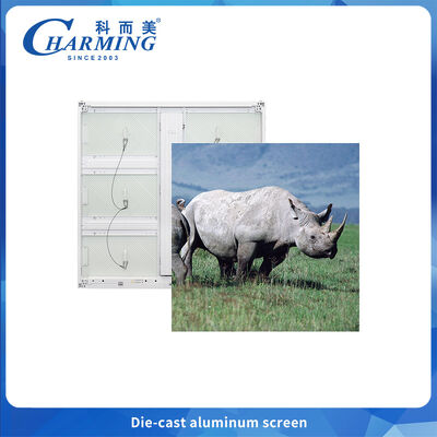 P4.44 Внешний алюминиевый светодиодный дисплей - высокая контрастность и конструкция переднего/заднего обслуживания