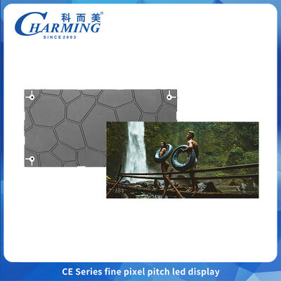 Маленький питч Внутренний светодиодный экран Экранированный дисплей Алюминиевая сплавная панель для церковной стены с несколькими размерами