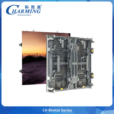 Водонепроницаемая наружная аренда светодиодного панеля P3.9 Алюминиевый шкаф с расплавлением