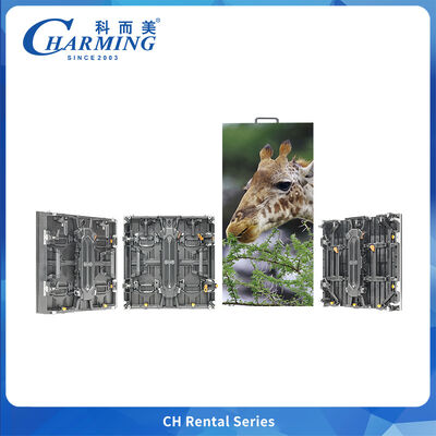 Изогнутый и гибкий наружный светодиодный экран P2.6 / P2.9 / P3.9 Алюминий 7680 Гц высокое освежение для аренды мероприятий