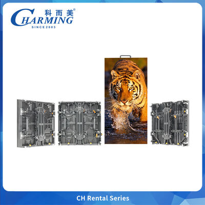 Наружный светодиодный дисплей P3.91 Кривой гибкий кабинет с прямым углом 7680 Гц для концертов