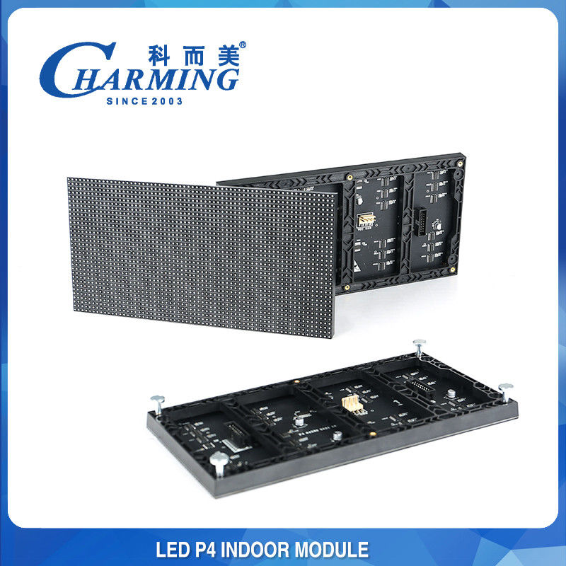 Новый дизайн P4 Rgb Led Panel 256x128mm Внутренний фоновый светодиодный модуль 3840Hz Без потерь качества изображения Цифровой дисплейный экран для розничной сцене церковного видеостены