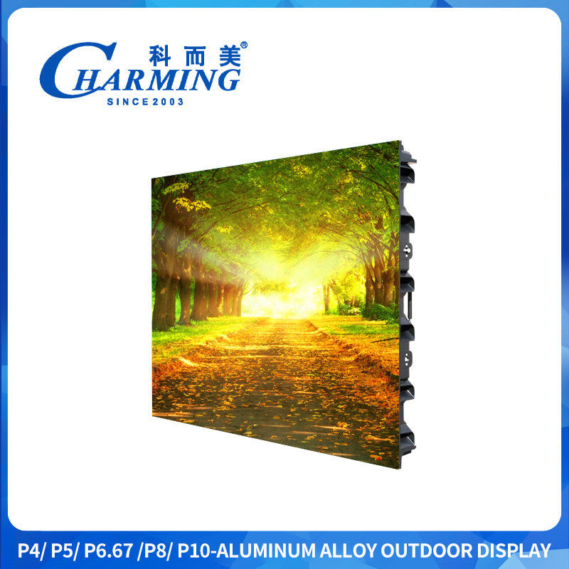 SMD2525 Кинетический светодиодный экран P4 Street Mounted 960x960mm Led Display Screen с 100000 часами службы