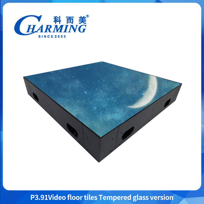 P3.91 Led Screen IP65 водонепроницаемый и устойчивый к пятнам наружный пол Мода Led Dance Floor Led Screen Glass Led Dancing Floor Dj Wedding Led Floor