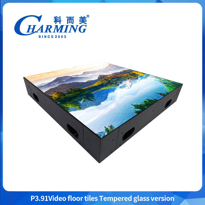 500x500MM GOB P3.91 Led Indoor Dance Floor IP65 водонепроницаемый светодиодный дисплей HD Сексуальное видео для мероприятия