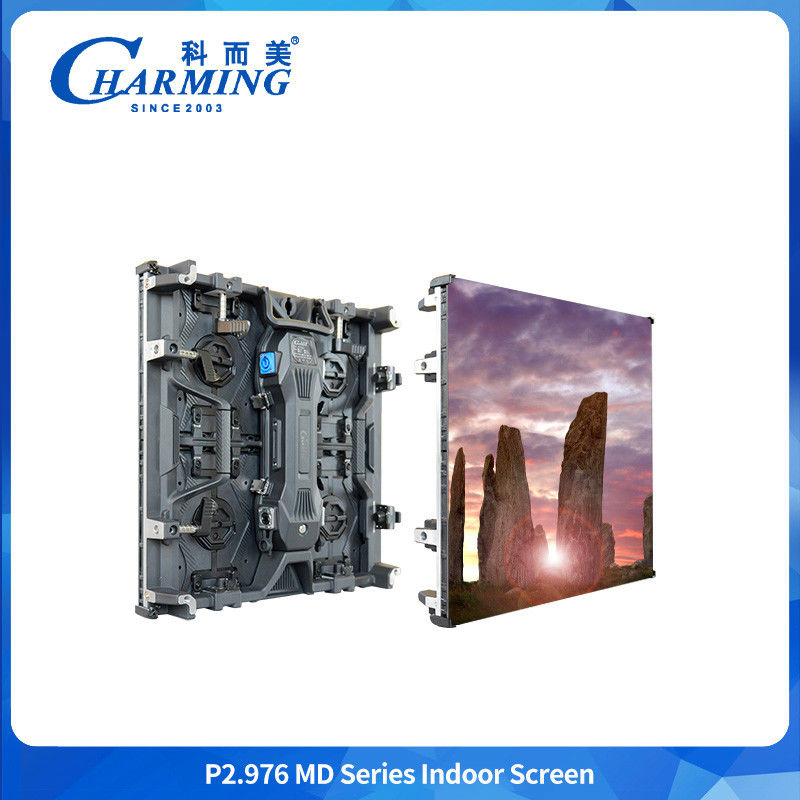 Гибкий светодиодный экран Внутренний изогнутый экран P2.98 MD Series 7680HZ Led Video Wall