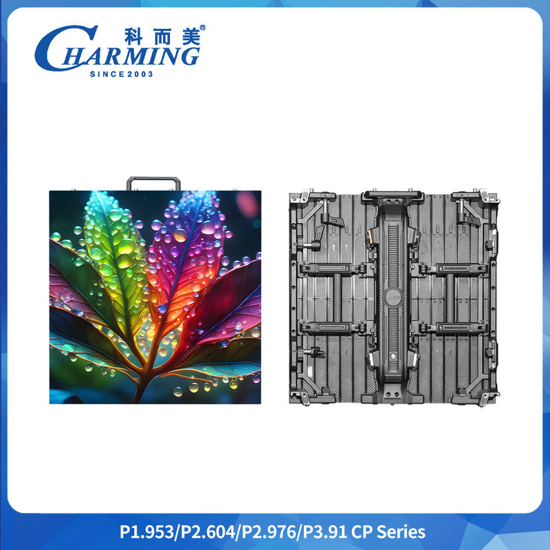500*500/1000*84 мм Гибкая изогнутая коробка из алюминиевого сплава SMD1921 140° Большой угол обзора Внутренний и наружный арендный видеоэкран