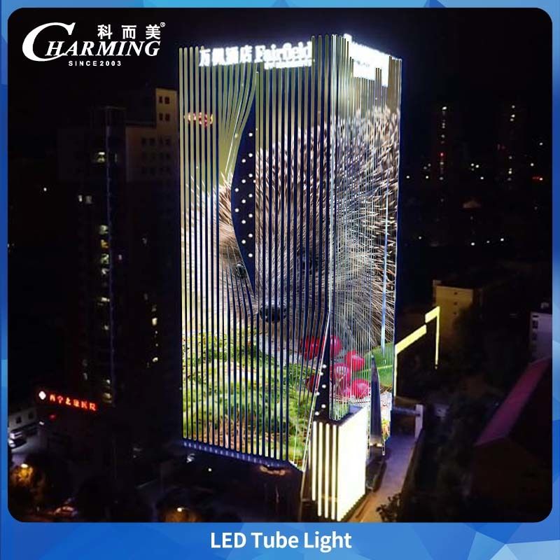 Наружный трубчатый свет IP65 без соединения с темной зоной Антиультрафиолетовый крышка для освещения лестничных зданий