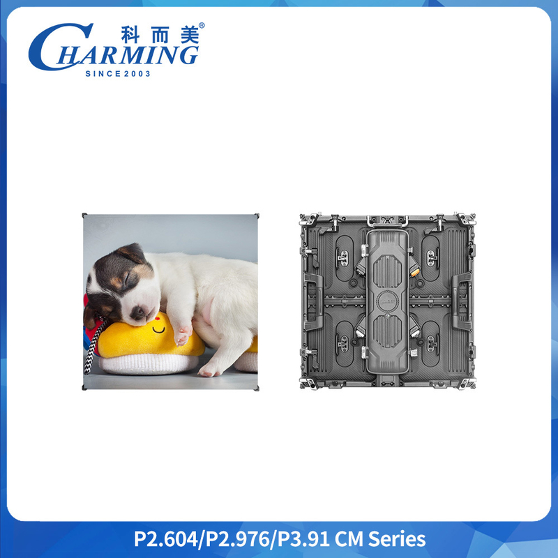 P3.91 Уличный арендный светодиодный рекламный экран IP65 7680 Гц 500*500 мм SMD1921