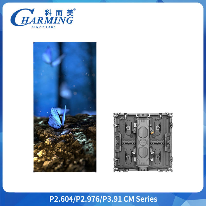 Прокат светодиодного дисплея Легкие ультратонкие панели с модульной конструкцией в форме U и гибкими опциями сцепления для универсальных