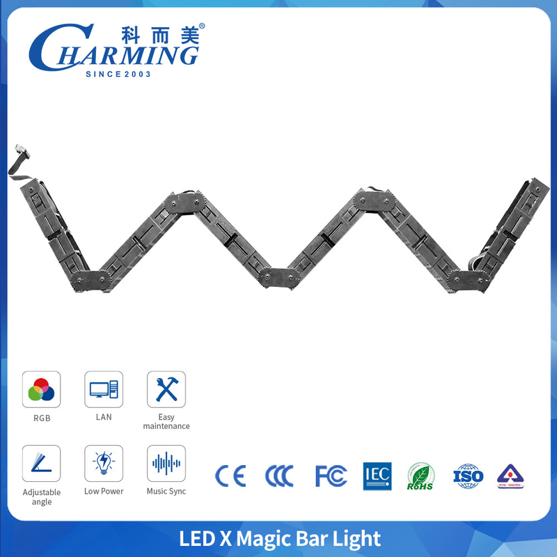 DVI управление RGB гибкий светодиодный светильник Magic Bar для украшения гостиничных развлекательных зон и лобби