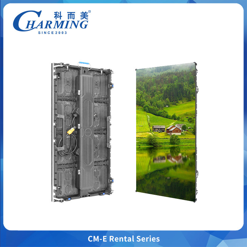 Светодиодный кабинет для аренды 500x500 мм/500x1000 мм, 6,4 кг, с интегрированным кабелем питания для концертных мероприятий