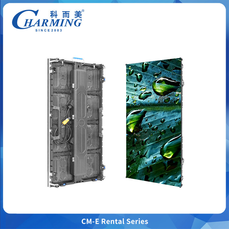 Сильная жесткость Алюминиевая сплав арендуемый светодиодный дисплейный шкаф Интеграция силового кабеля для концертов