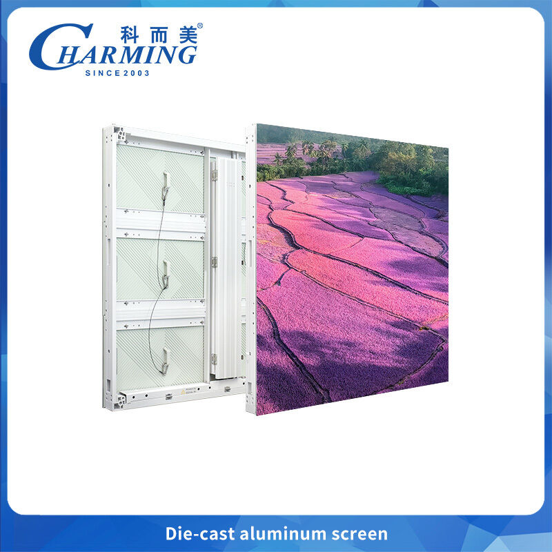 P6.66 Светодиодный дисплей из литого алюминия – Высокая контрастность, стыковка по дуге 90°, IP65 для наружной рекламы и мероприятий