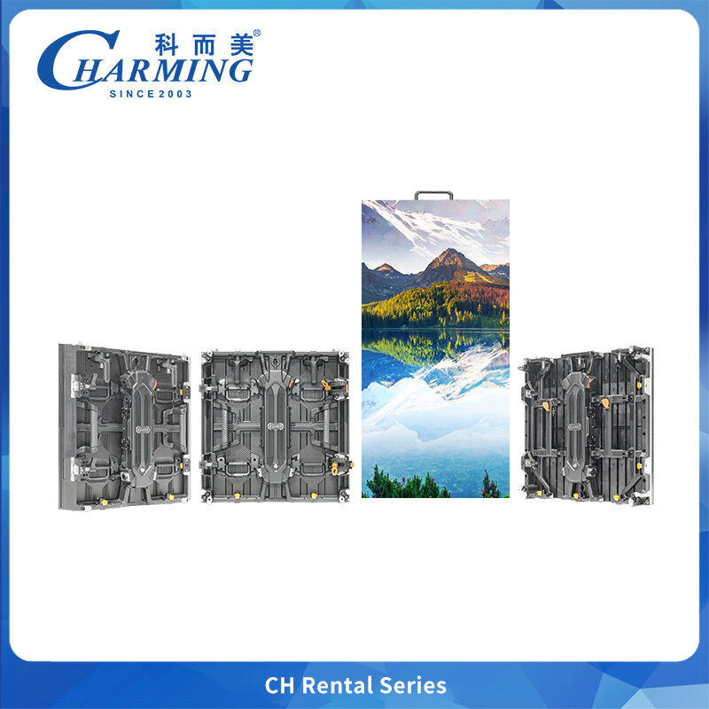 IP65 наружная светодиодная видеостенка серии CH 500x500 мм Легкая 7,9 кг Переднее/заднее обслуживание для аренды сцены