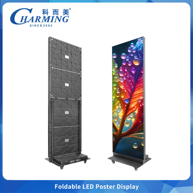 SMD2020 P2.5 Складный светодиодный плакатный экран с яркостью 800CD/m2 и алюминиевым сплавом