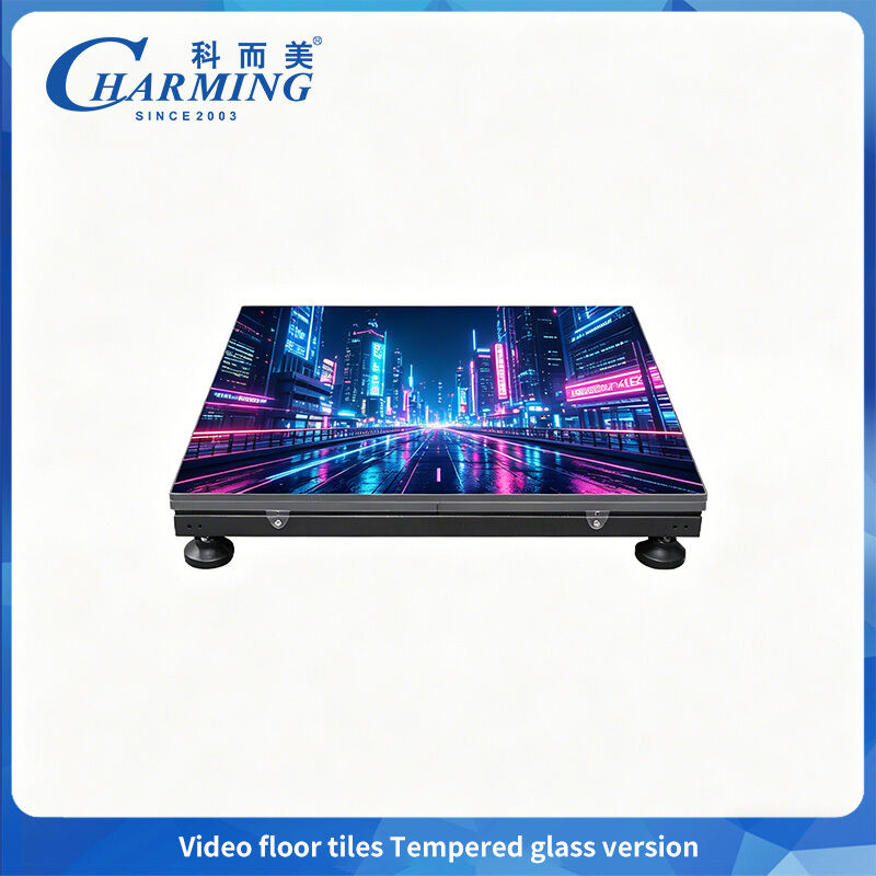 Post-maintenance P3.91 Tempered glass version dance floor wear-resistant for events