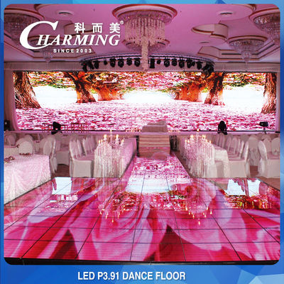 P3.91 Led Dance Floor Video Floor для аренды событий Свадебная выставка