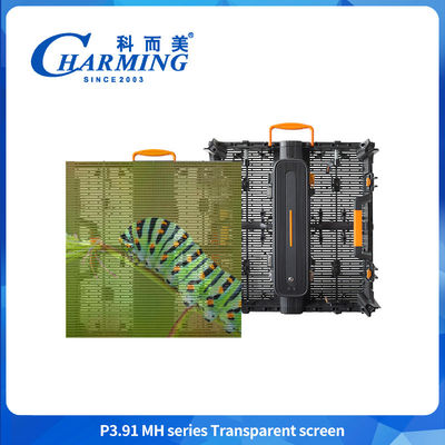 SMD 1921 Прозрачная светодиодная видеостенка Прозрачная светодиодная дисплейная панель 140° Угол обзора