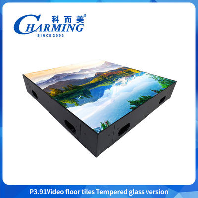 Светодиодный танцпол 500x500MM GOB P3.91, IP65, водонепроницаемый, светодиодный дисплей HD видео для мероприятий