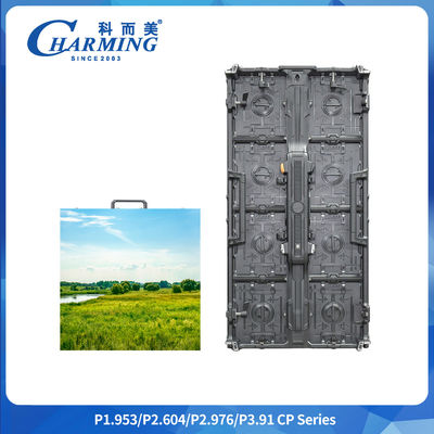 Алюминиевая коробка из сплава P2.6/2.98/3.91 изогнутая; гибкая 7680Hz CP серии LED видео стены бесшовные швы