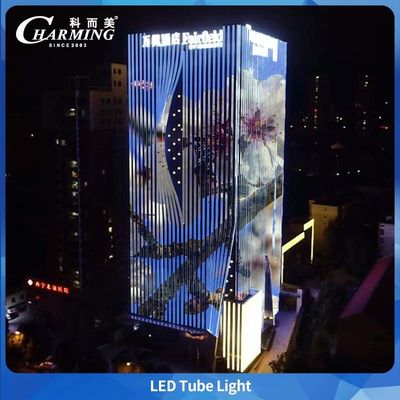 U30 Алюминиевый сплав + PC RGBW Led Tube Light DMX для наружного моста