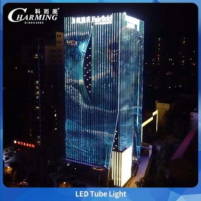 Очаровательное 24w 0.5/1m Aminal Video RGB Led Tube Lighting для фасада здания