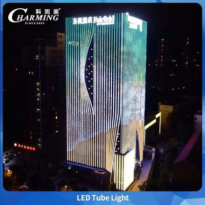 RGB U38 Tube Light 1000/500*38*58MM Pass 3C CE Certification For Outdoor Building Легкое обслуживание