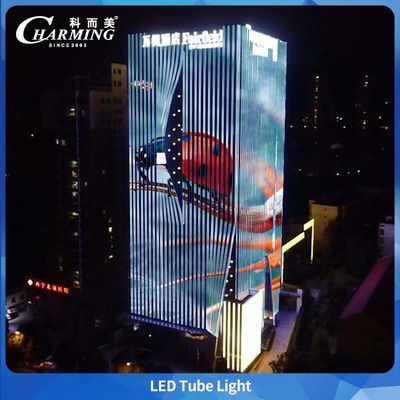IP65 Энергосберегающая уличная RGB LED трубка для украшения зданий с UV-PC покрытием
