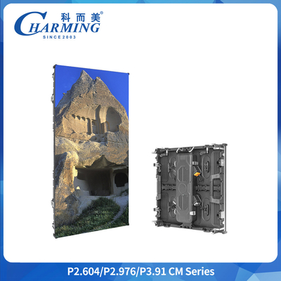 CM серия P3.91 Наружный арендованный экран 8K Скорость обновления IP65 500m*1000m Ультратонкий 79mm Энергосберегающее мероприятие Партийное шоу