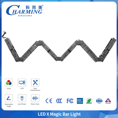 DVI управление RGB гибкий светодиодный светильник Magic Bar для украшения гостиничных развлекательных зон и лобби