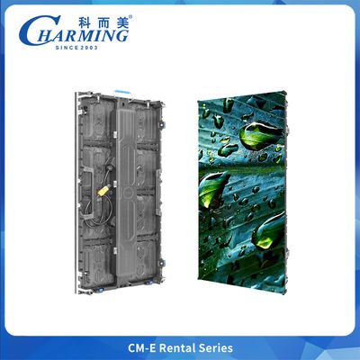 Сильная жесткость Алюминиевая сплав арендуемый светодиодный дисплейный шкаф Интеграция силового кабеля для концертов